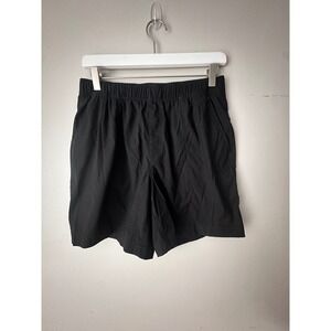 The North Face Mens Class V Pull-On Shorts Black Nylon Elastic Waist Small